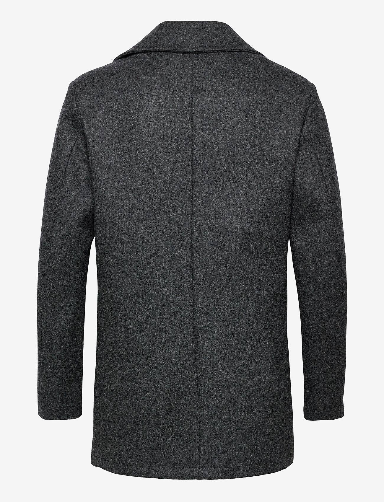 Armor Lux - Pea Coat "Kermoor" - wool jackets - gris chine - 1