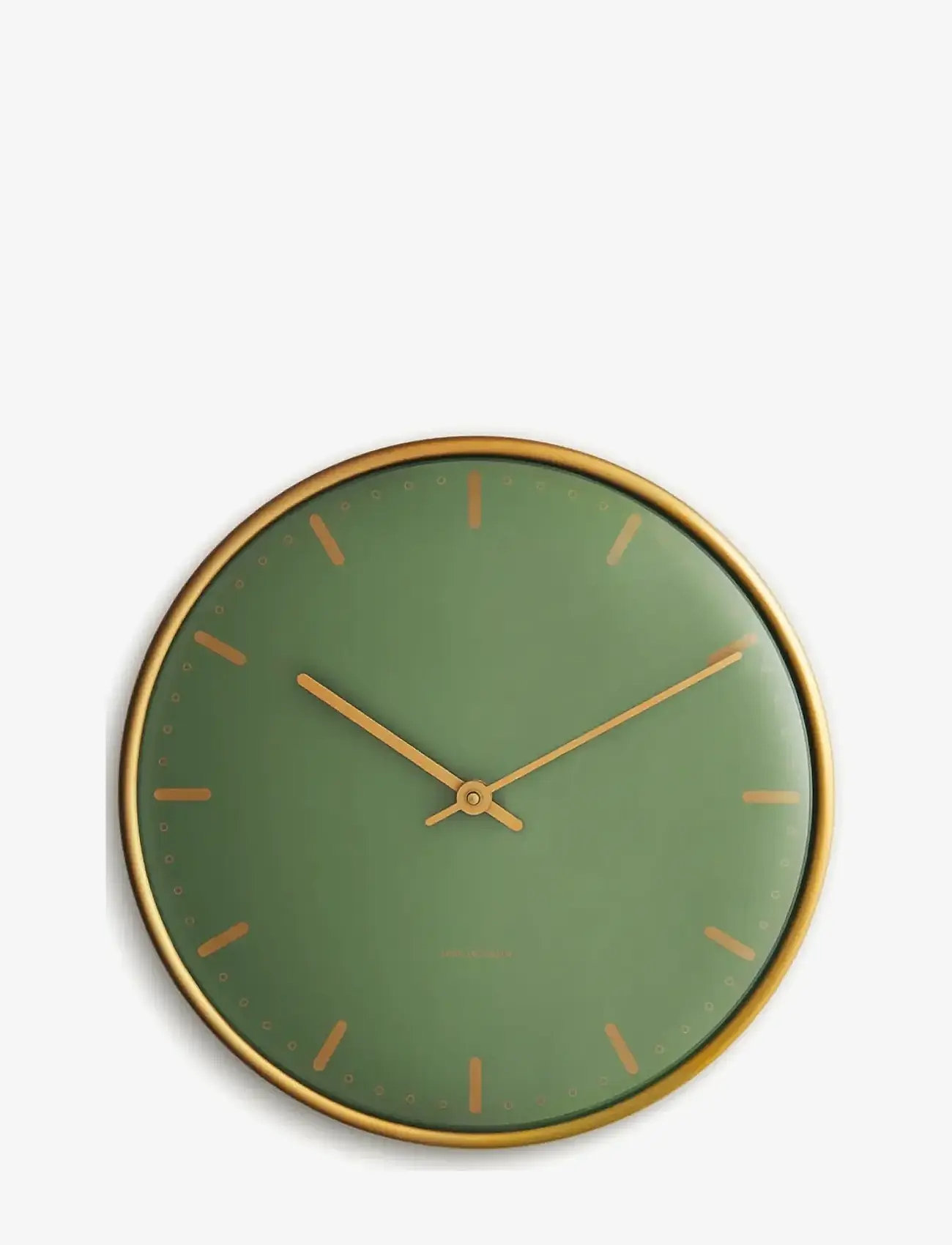 Arne Jacobsen Clocks - City Hall Wall clock Ø21 cm green - wall clocks - green - 1