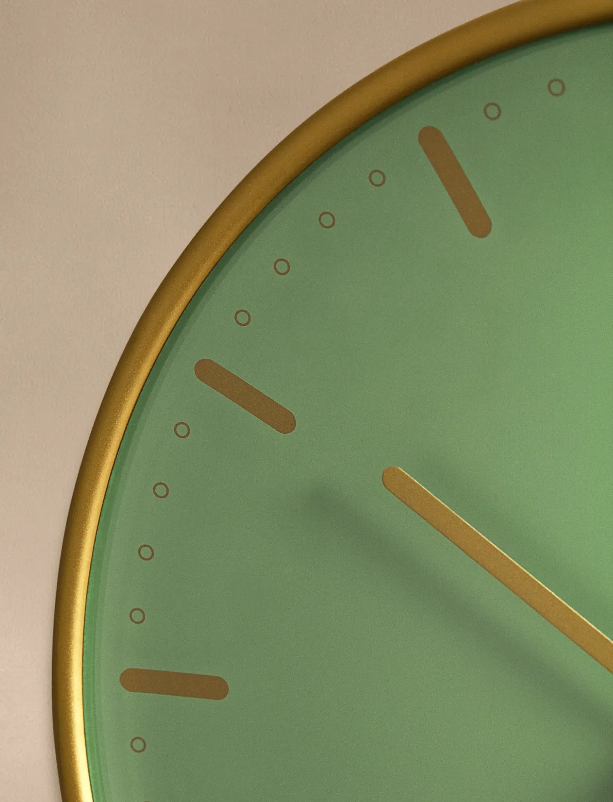 Arne Jacobsen Clocks - City Hall Wall clock Ø21 cm green - seinakellad - green - 4