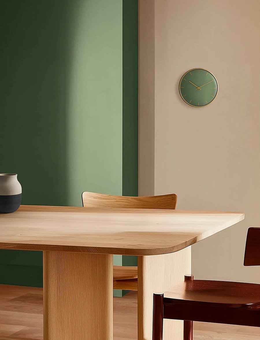 Arne Jacobsen Clocks - City Hall Wall clock Ø29 cm green - wall clocks - green - 2