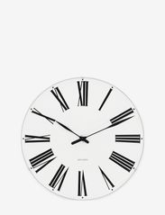 Roman Wall clock Ø16 cm white/black - WHITE/BLACK