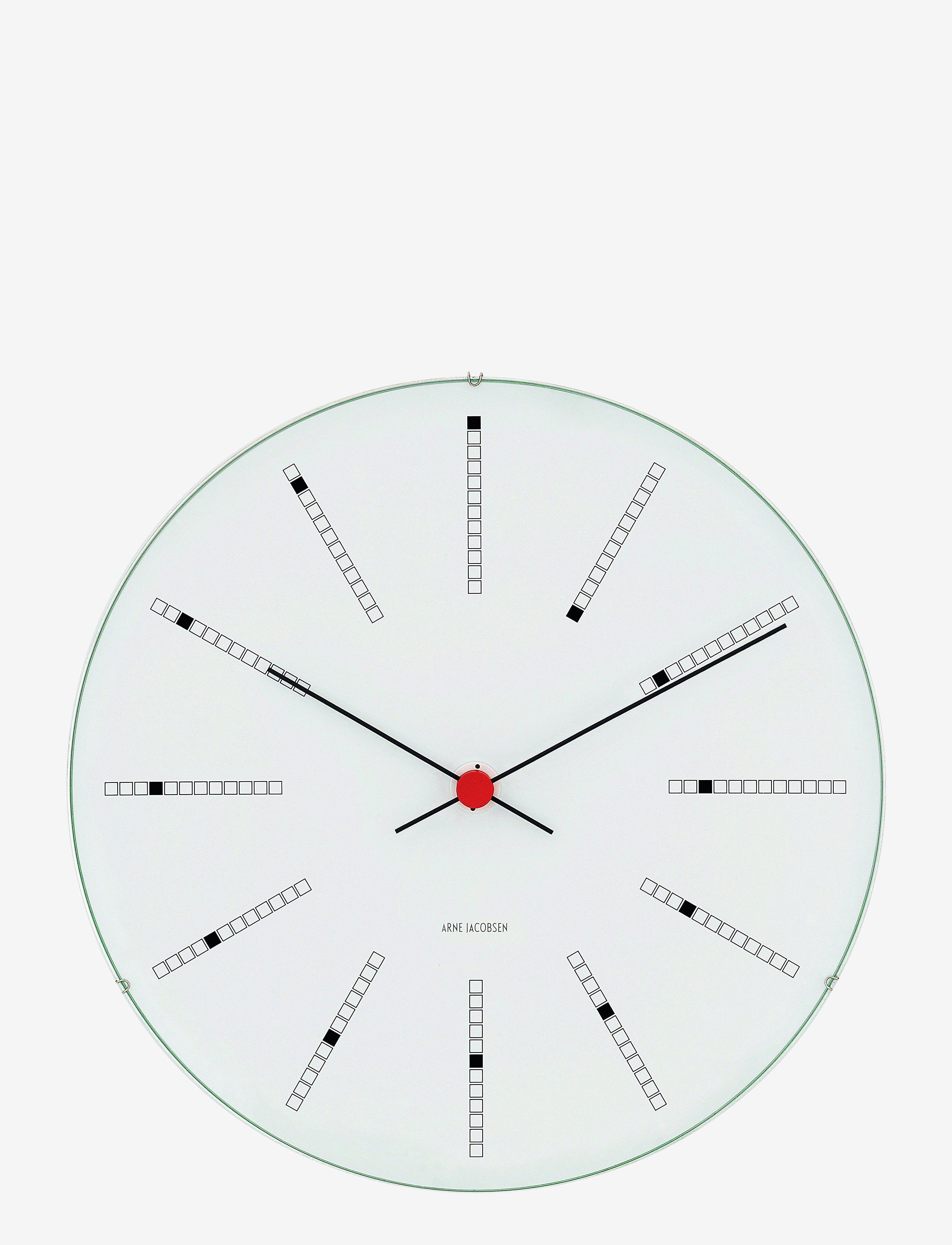 Arne Jacobsen Clocks Bankers Vægur Ø21 Cm, cm, Watches, Weiß - Wall Clocks, Homeware