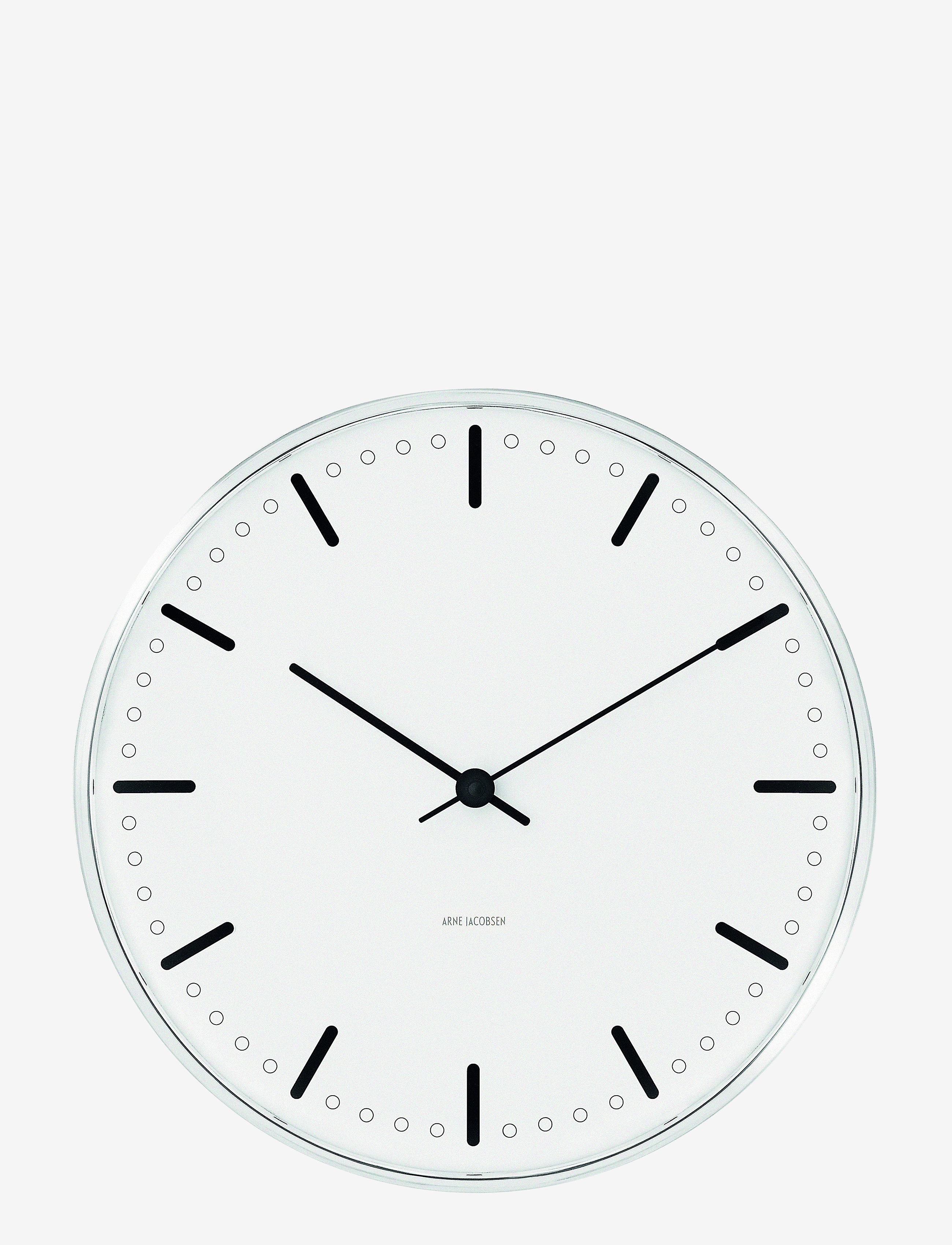 Arne Jacobsen Clocks City Hall Wall clock Ø29cm - Einrichtung - WHITE/BLACK / white