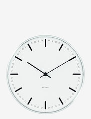 City Hall Wall clock Ø29cm - WHITE/BLACK