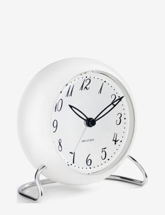 LK Bordsur Ø11 cm vit, Arne Jacobsen Clocks