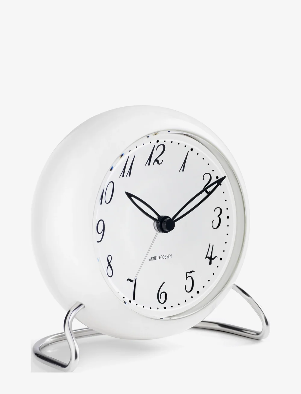Arne Jacobsen Clocks - LK Bordsur Ø11 cm vit - bordsklockor - white - 0