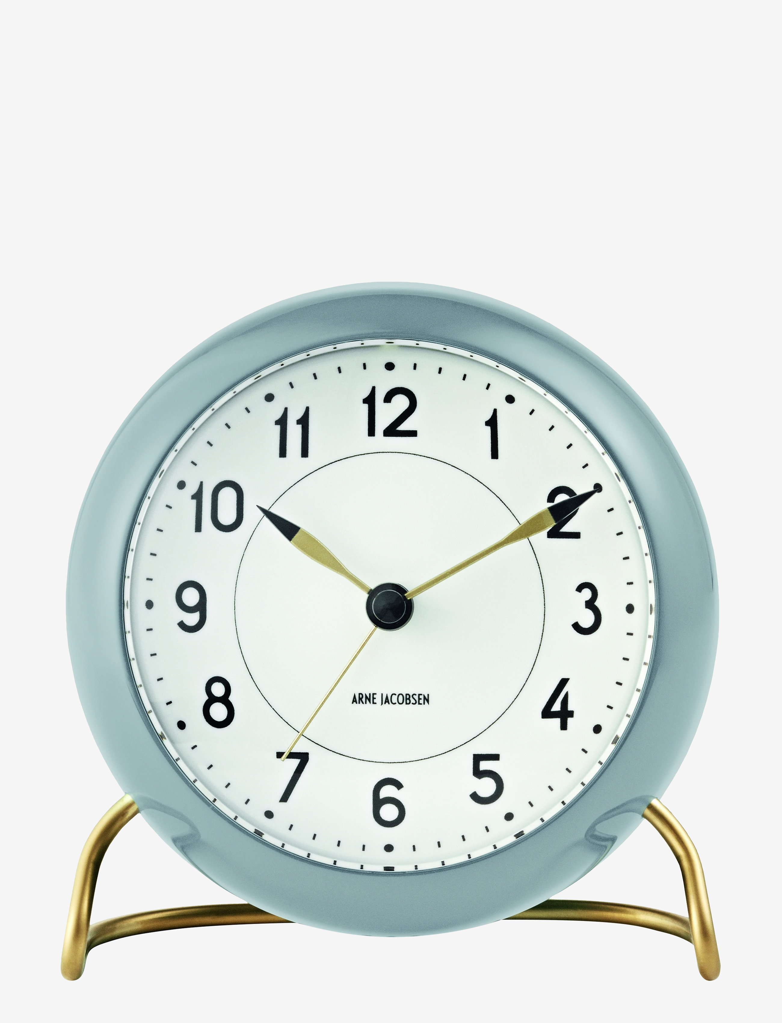 Arne Jacobsen Clocks Station Bordur Ø11 Cm, cm, Watches, Grau - Alarm Clocks, Homeware