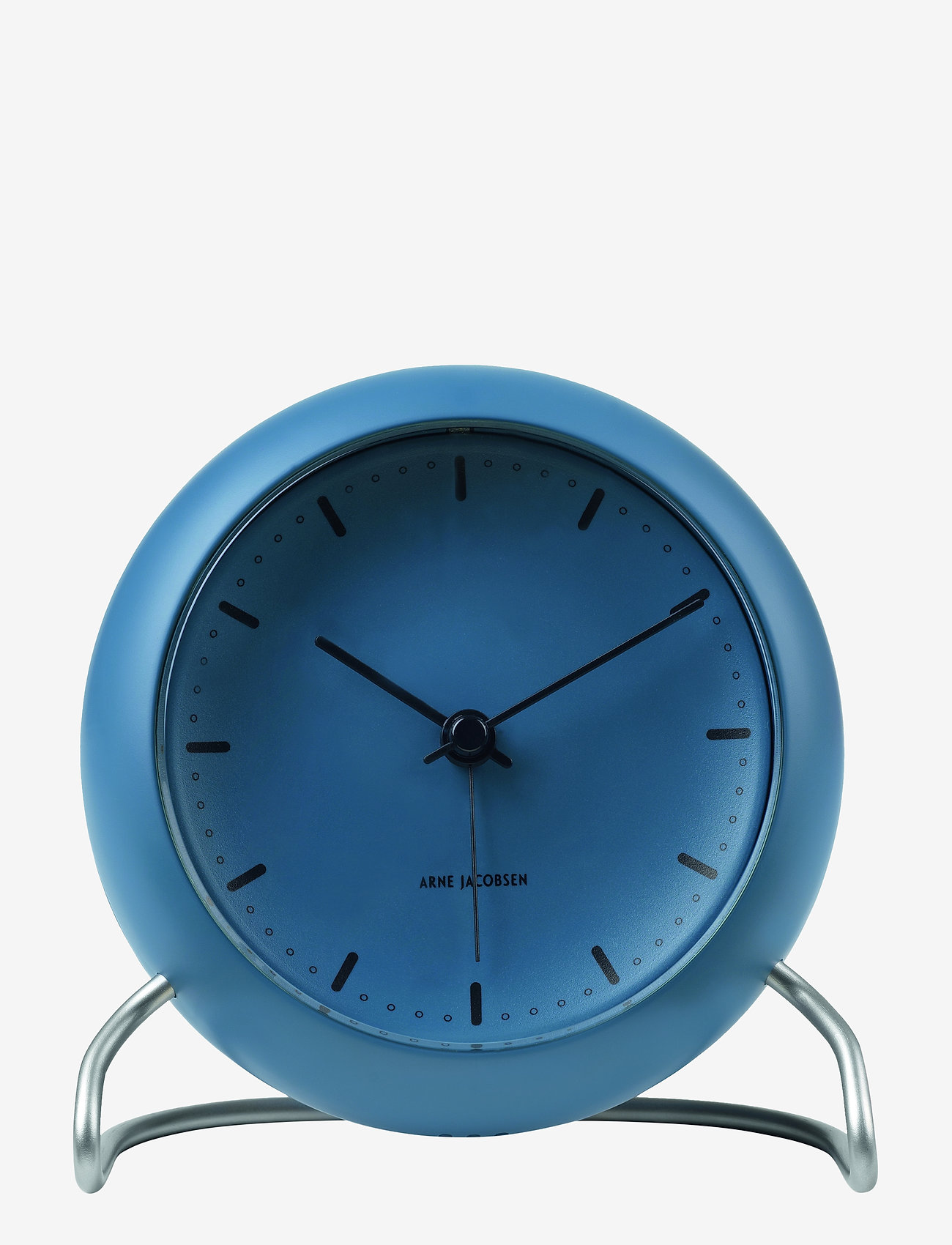Arne Jacobsen Clocks - City Hall Table clock Ø11cm - Äratuskellad - stone blue - 0