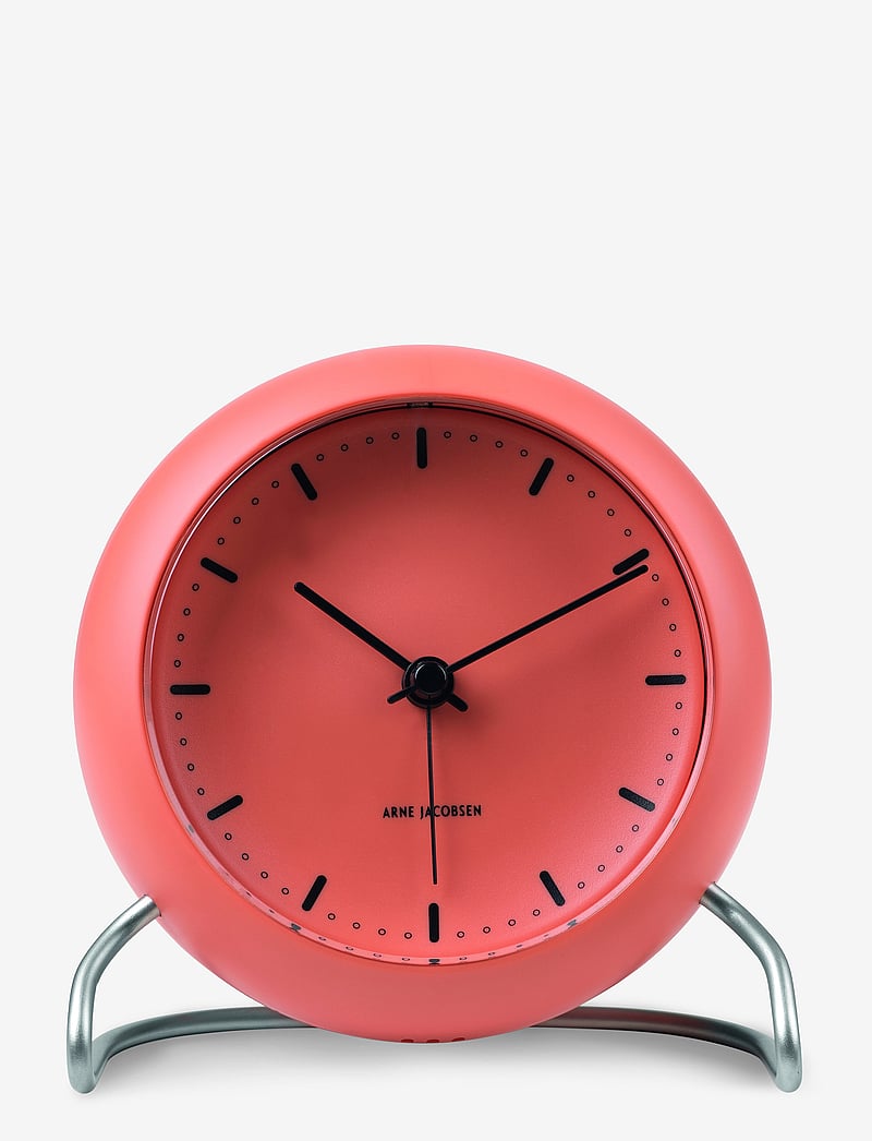 Arne Jacobsen Clocks - City Hall Bordsur Ø11 cm - köp efter pris - pale orange - 0