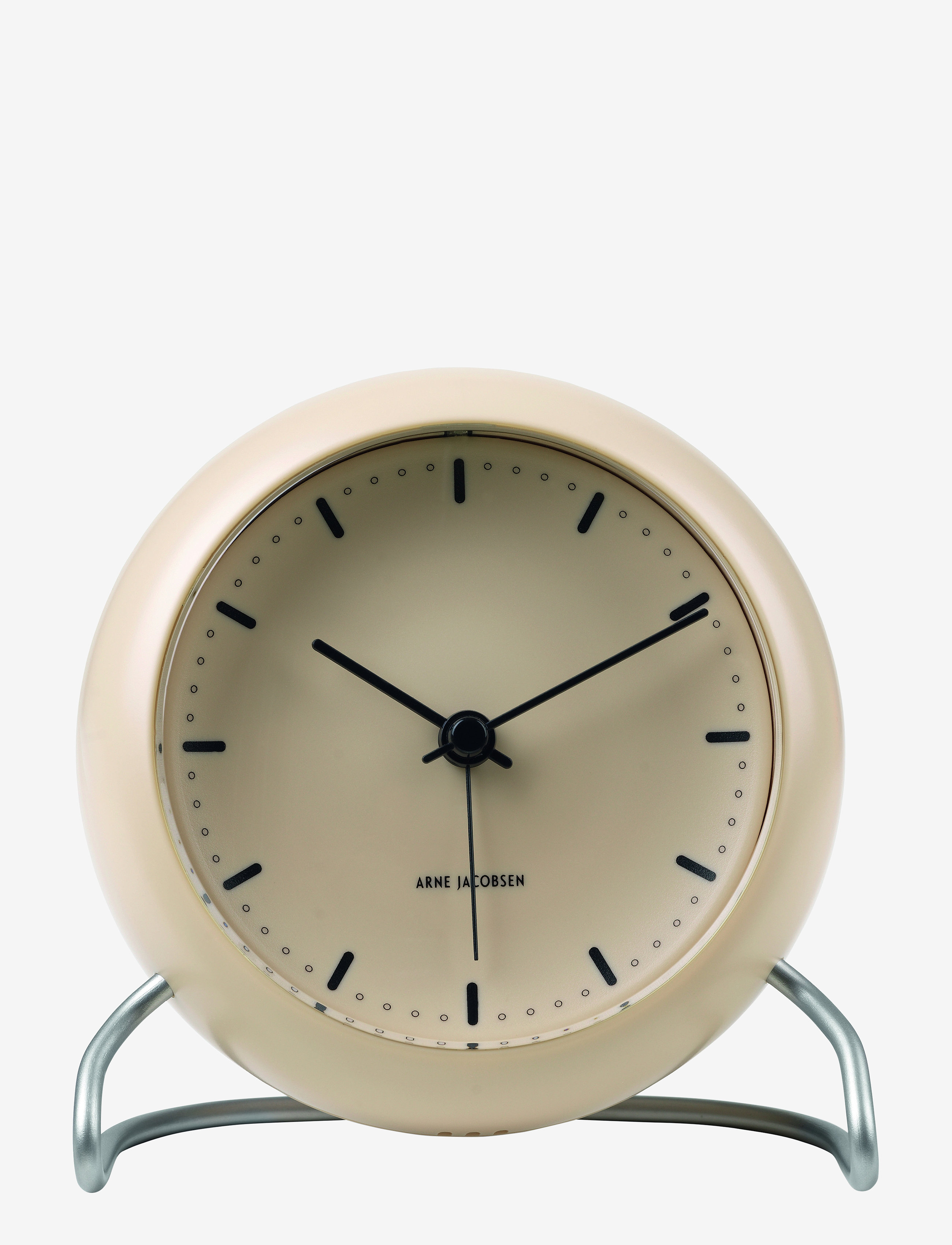 Arne Jacobsen Clocks City Hall Bordur Ø11 Cm, cm, Watches, Beige - Alarm Clocks, Homeware