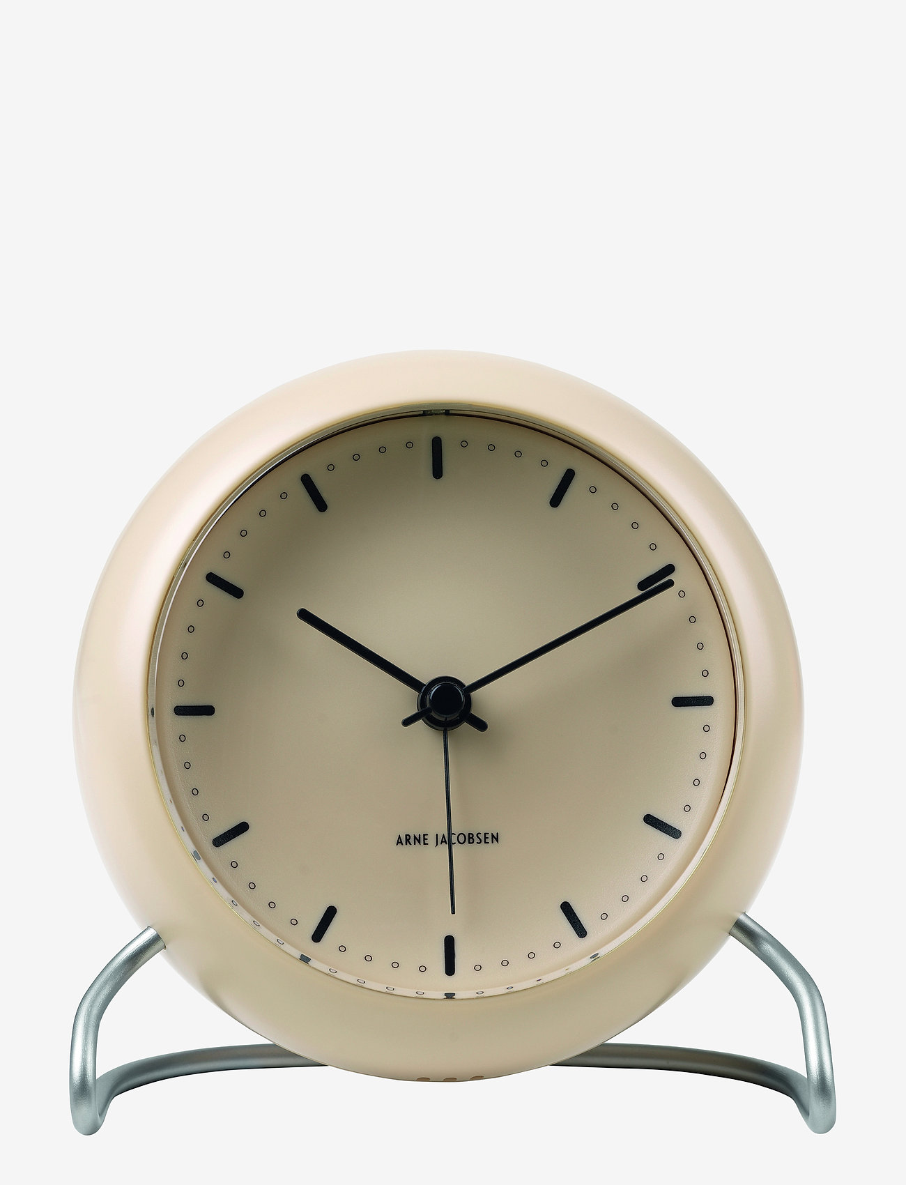 Arne Jacobsen Clocks - City Hall Table clock Ø11cm - osta hinna alusel - sandy beige - 0