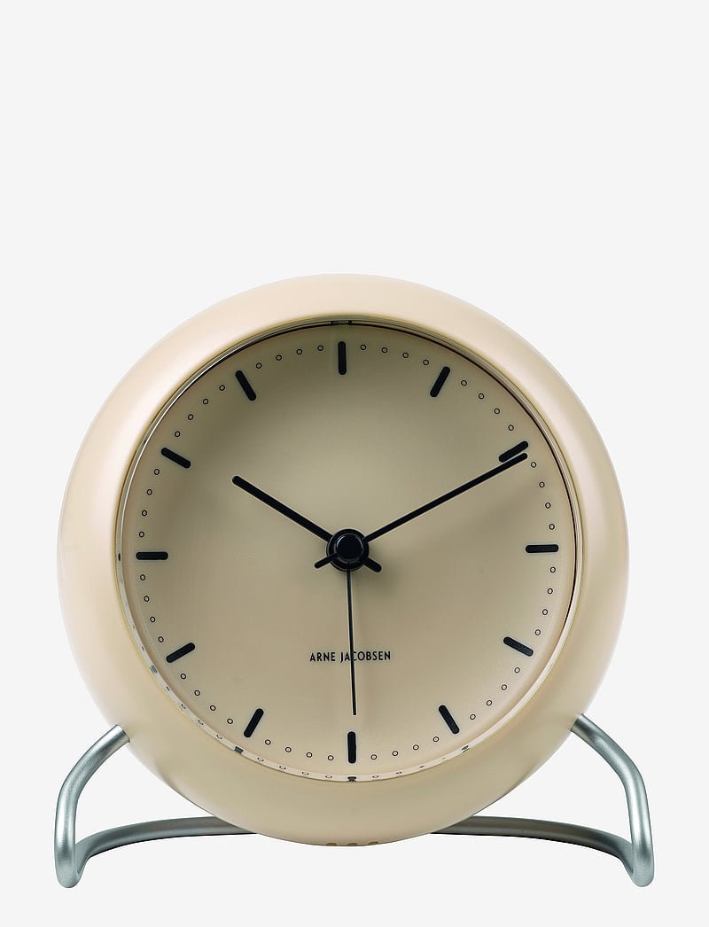Arne Jacobsen Clocks - City Hall Table clock Ø11cm - osta hinna alusel - sandy beige - 0