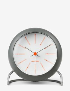 Bankers Table clock Ø11 cm, Arne Jacobsen Clocks