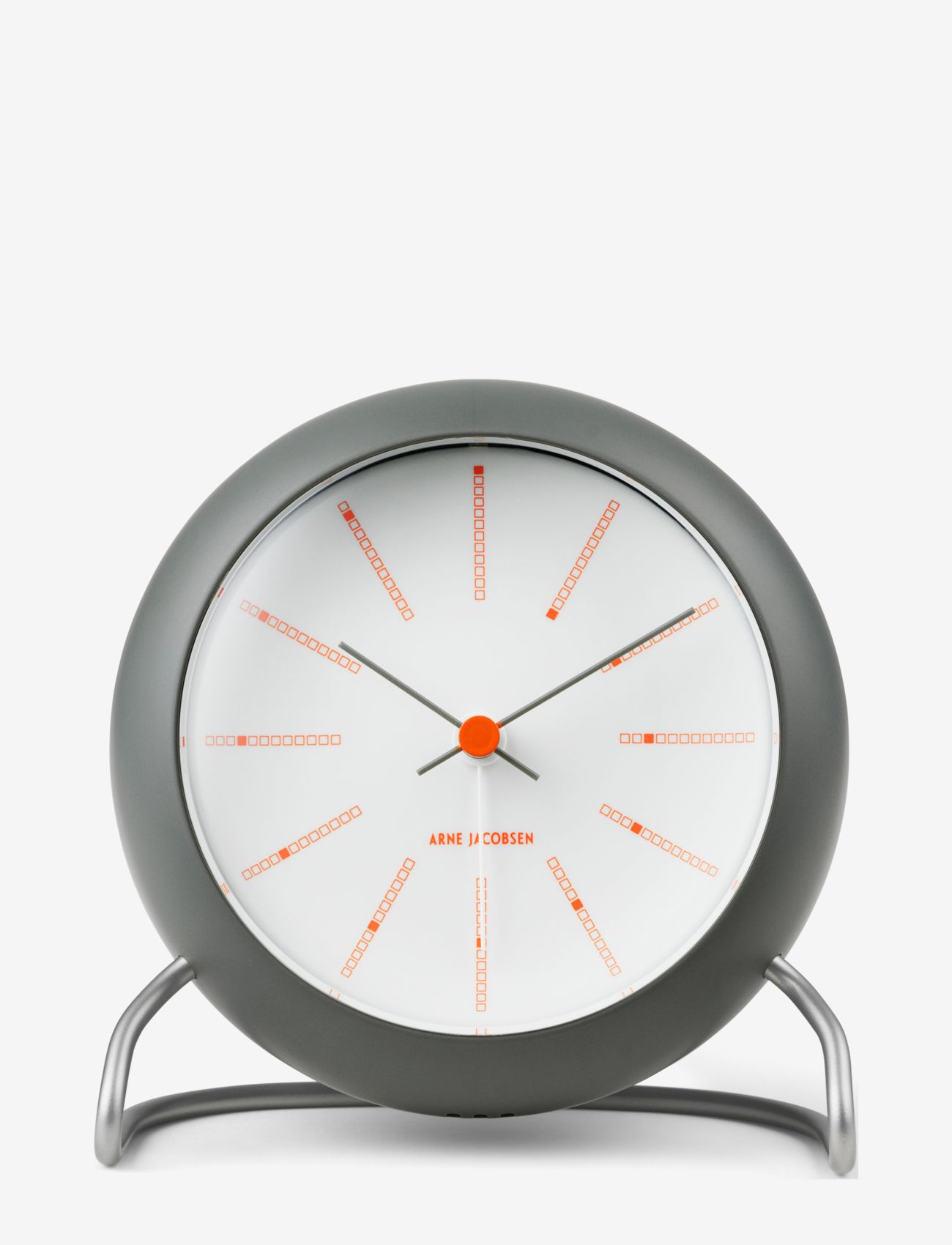 ARNE JACOBSEN CLOCKS Bankers Bordur Ø11 Cm Grau - One Size - Unisex