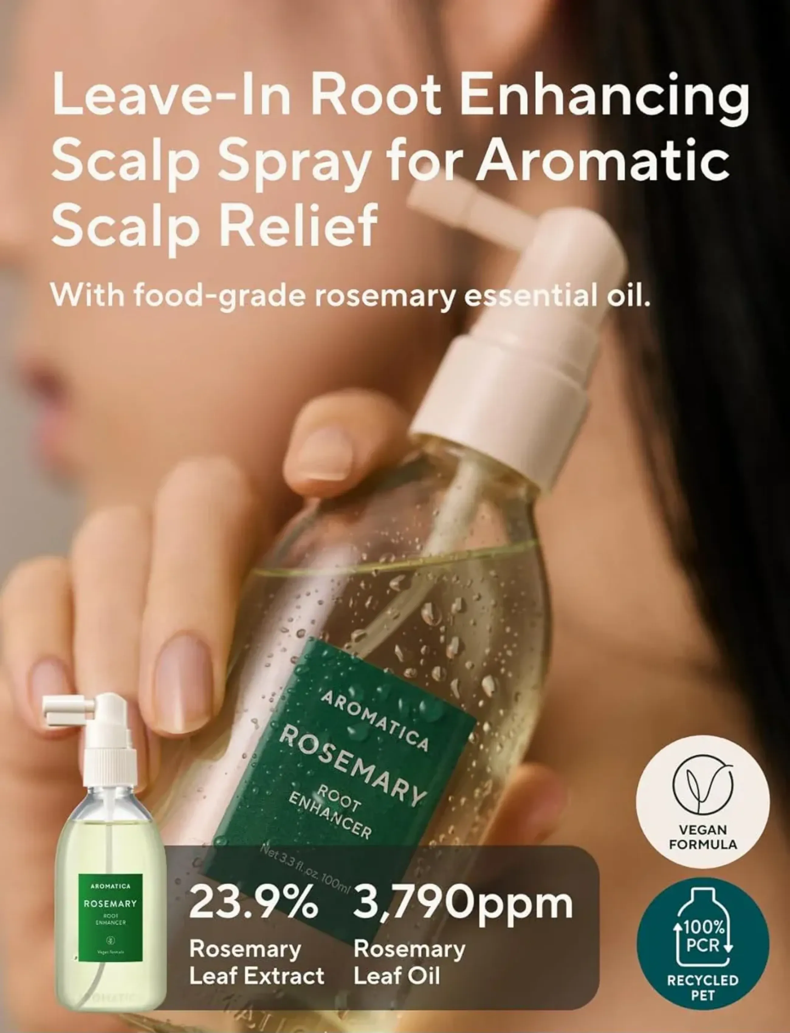 Aromatica Rosemary Root Enhancer, 100 ml, Nude, Care > Scalp Care, Dame