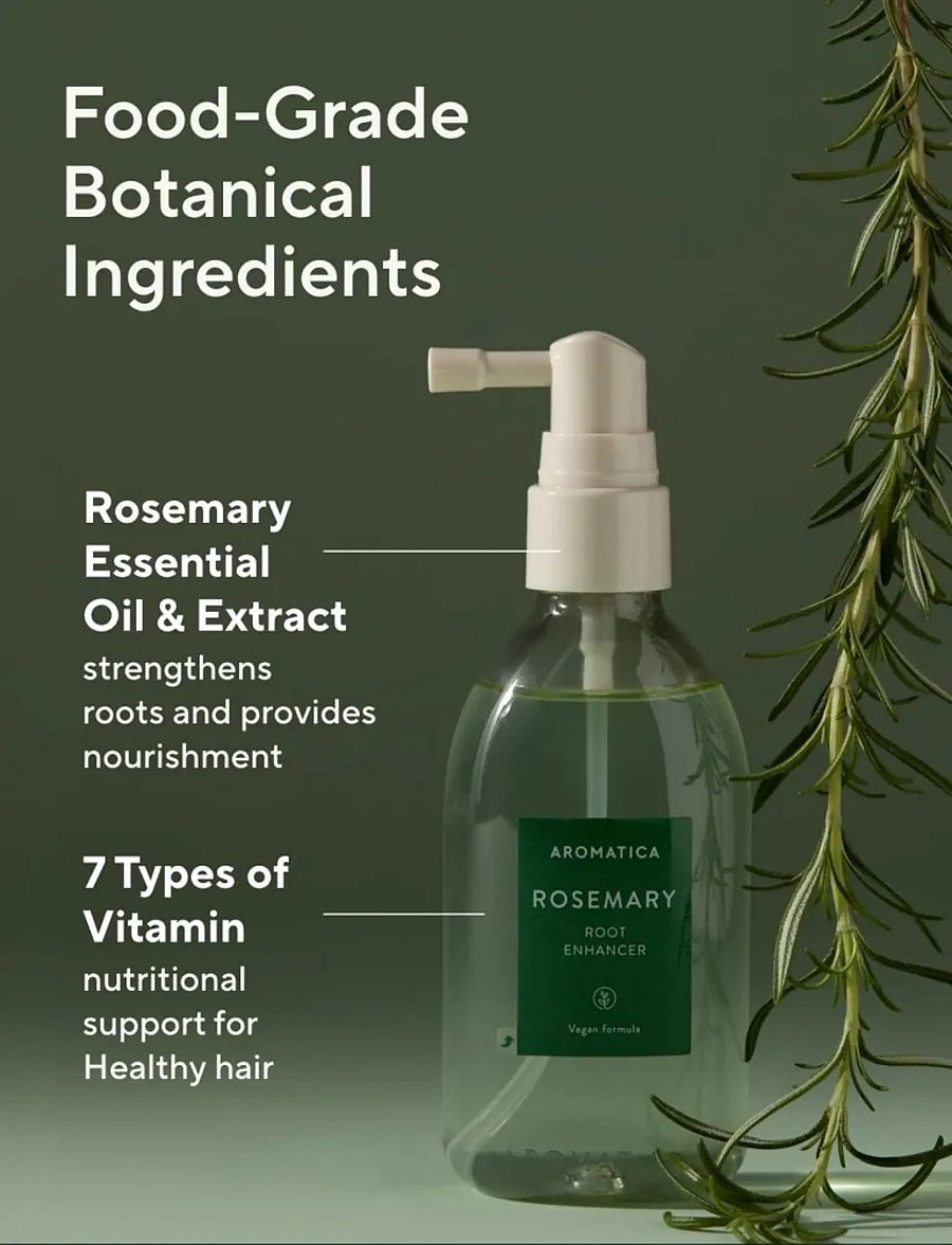 Aromatica - Rosemary Root Enhancer - juuksehooldused - clear - 2