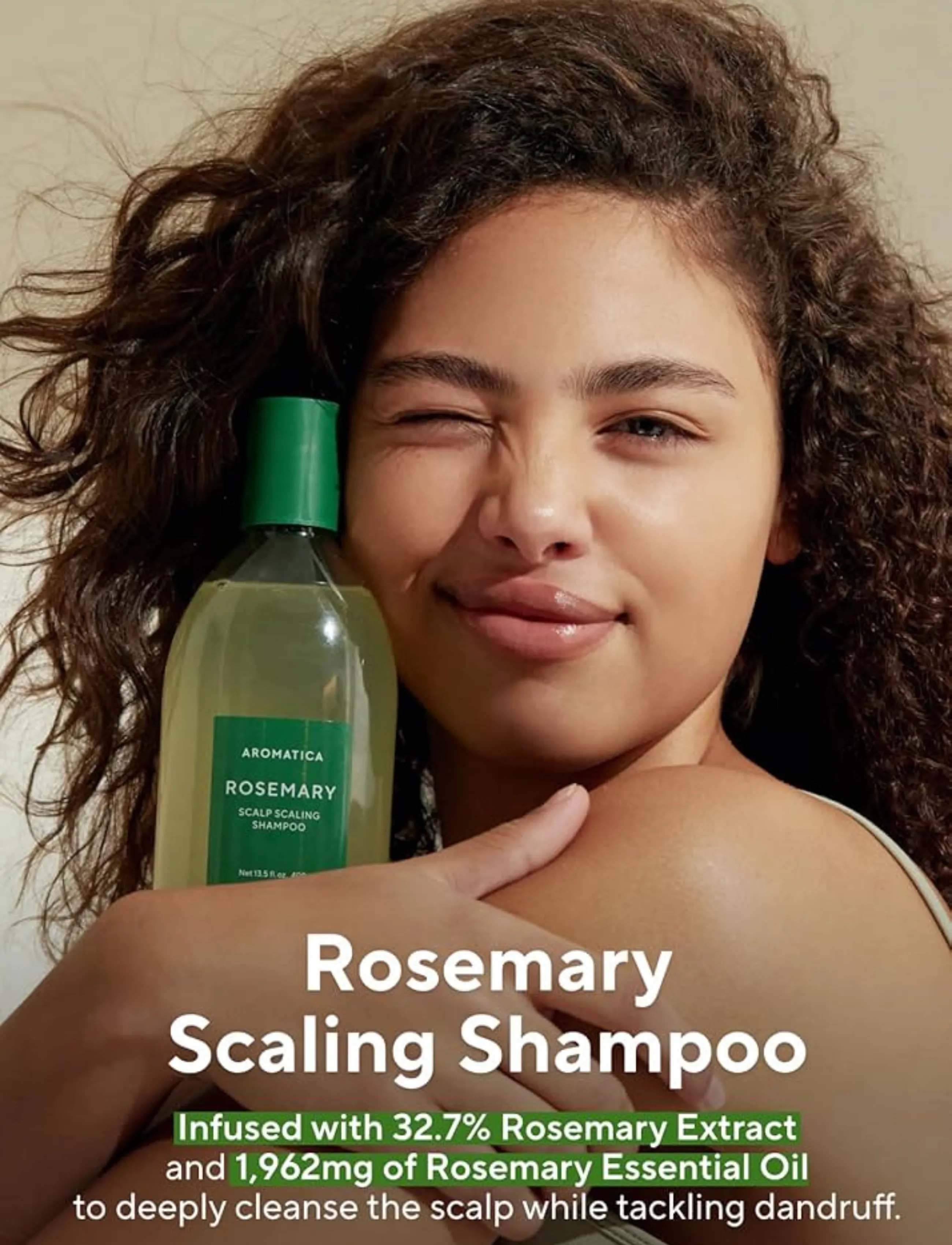 Aromatica - Rosemary Scalp Scaling Shampoo - shampoo - clear - 3