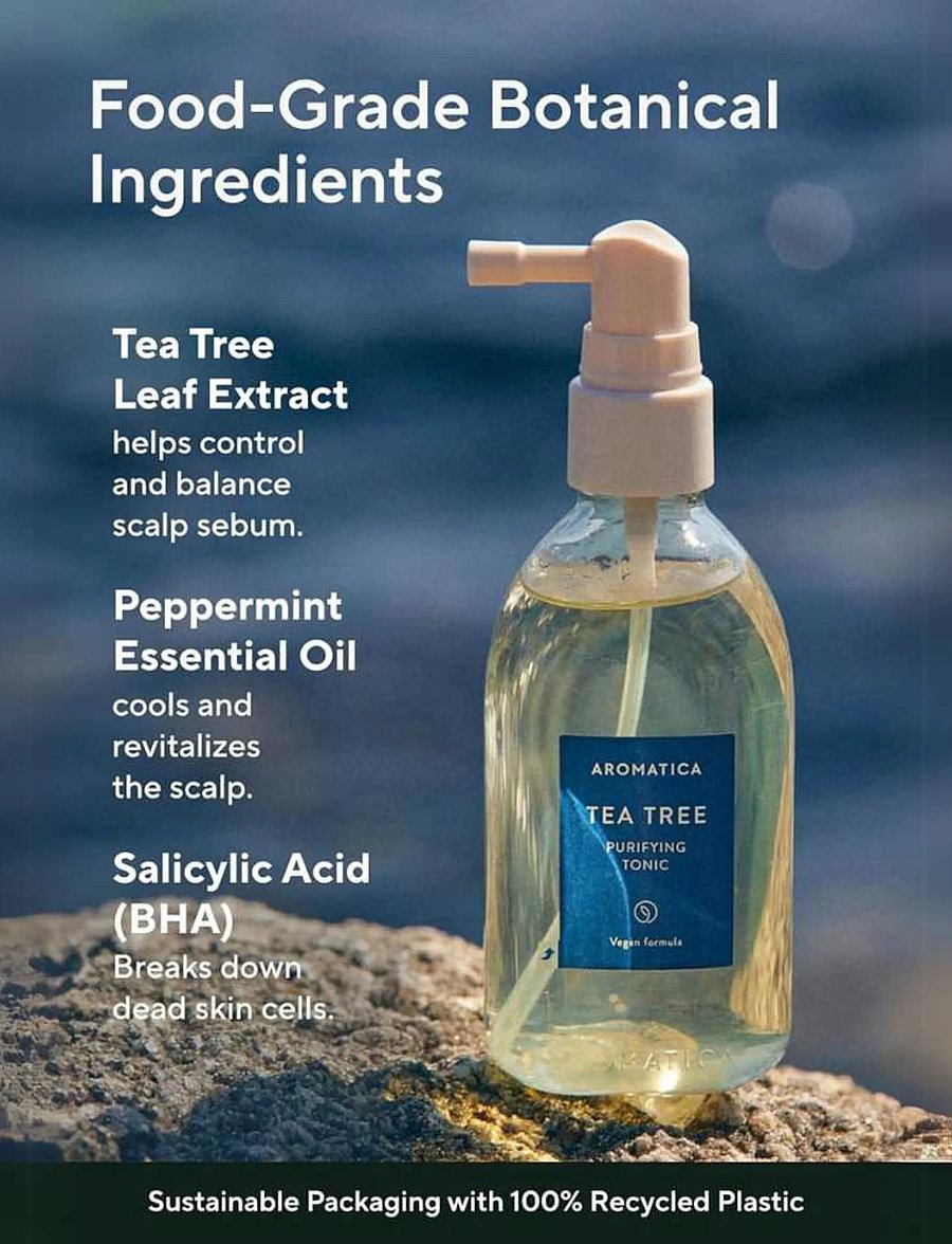 Aromatica - Tea Tree Purifying Tonic - behandling - clear - 4