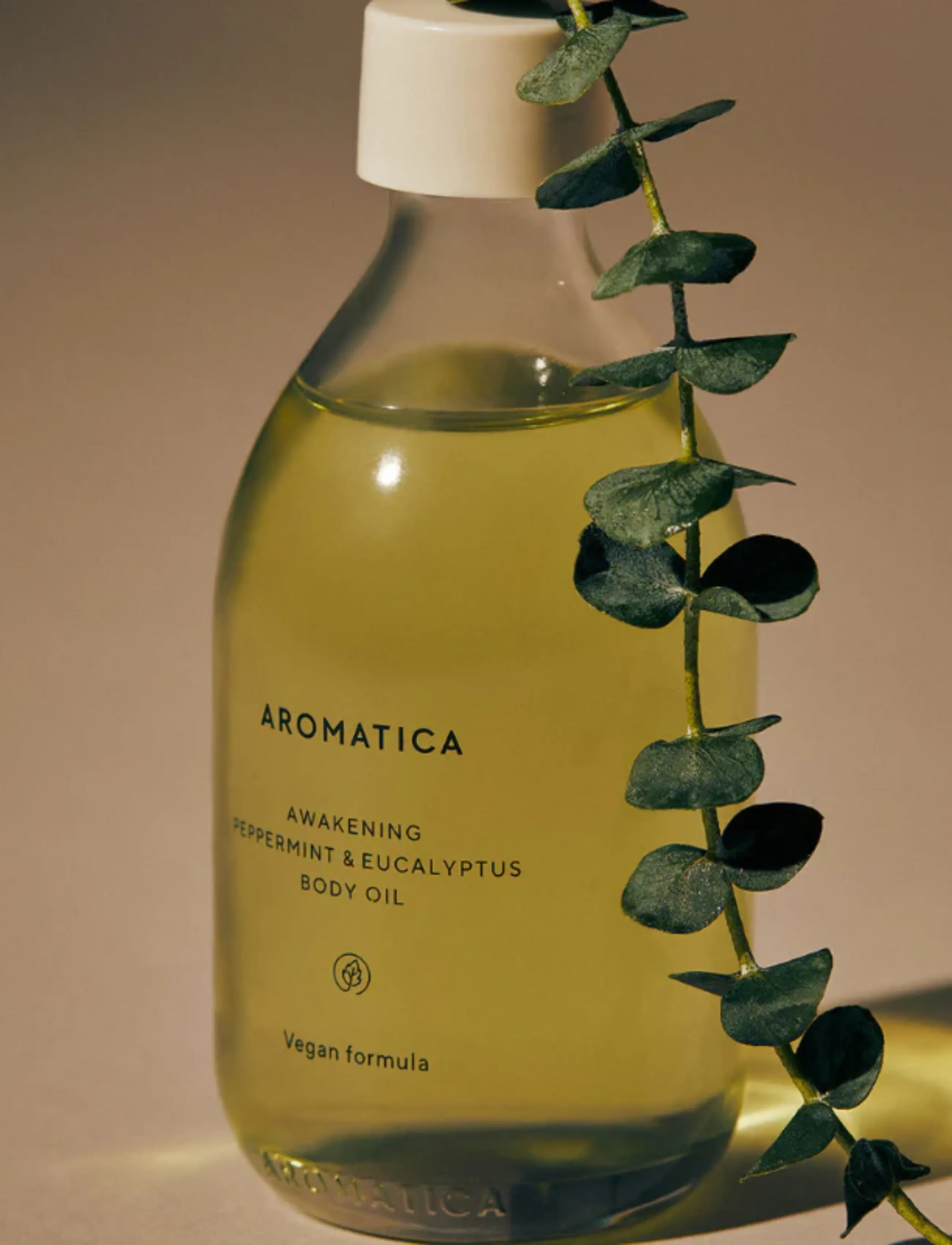 Aromatica Awakening Body Oil Peppermint & Eucalyptus, 100 ml, Nude, Krop > Kropsolier, Dame