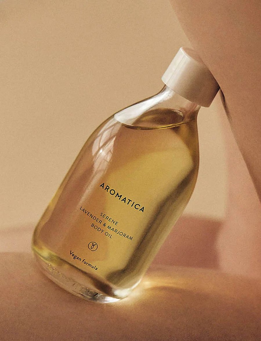 Aromatica - Serene Body Oil Lavender & Marjoram - reisisuuruses tooted ja komplektid - clear - 0