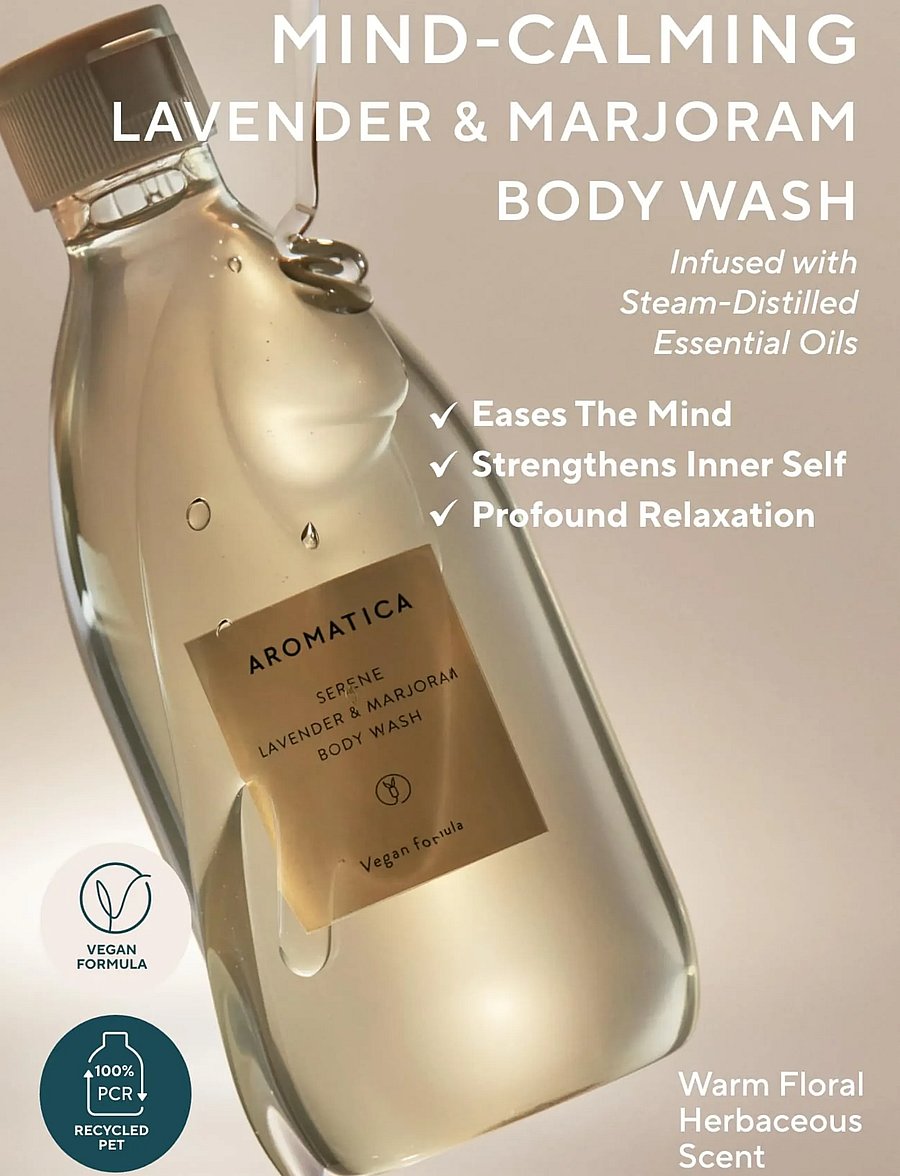 Aromatica - Serene Body Oil Lavender & Marjoram - reisisuuruses tooted ja komplektid - clear - 3