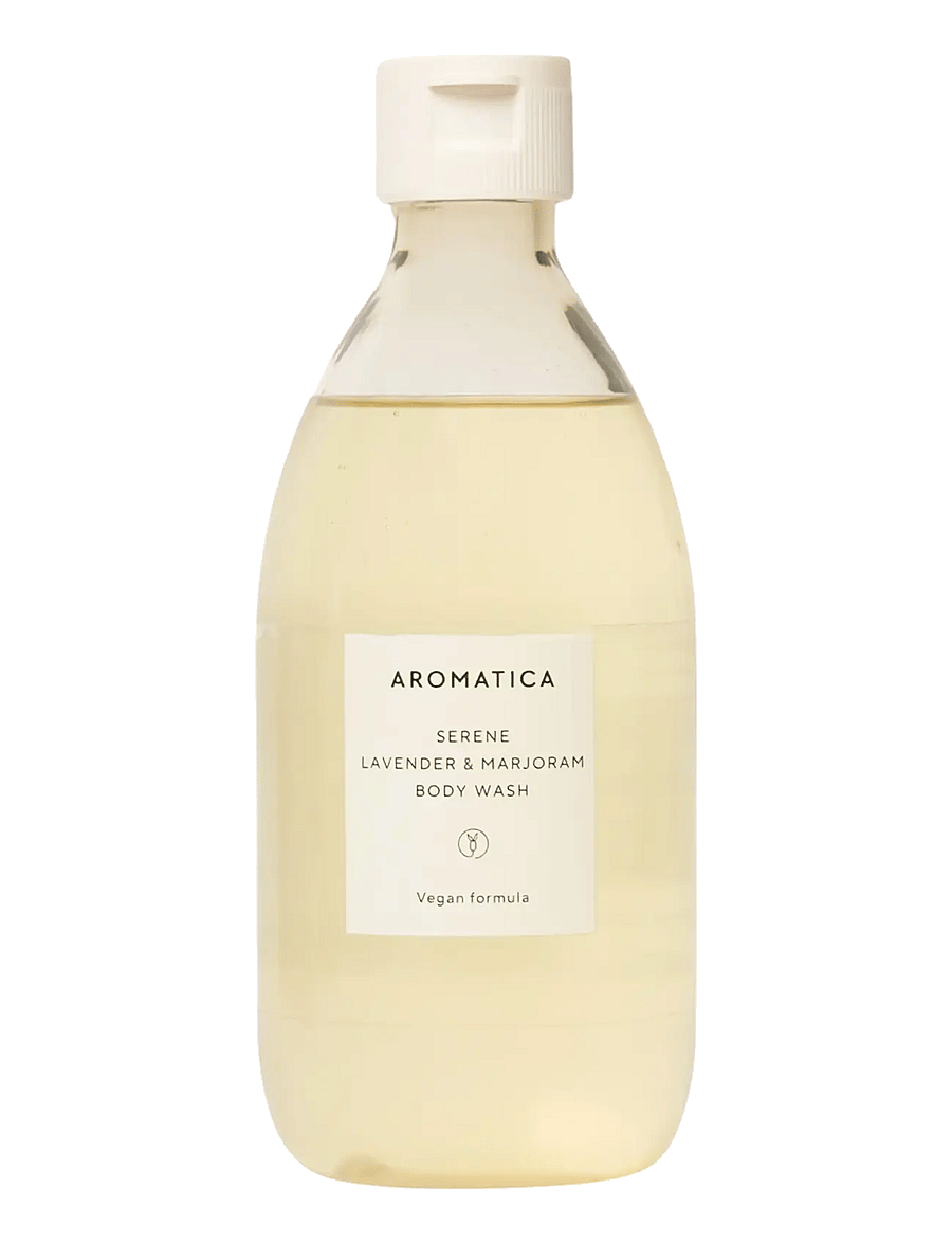 Aromatica - Serene Body Wash Lavender & Marjoram - dušigeelid ja õlid - clear - 1