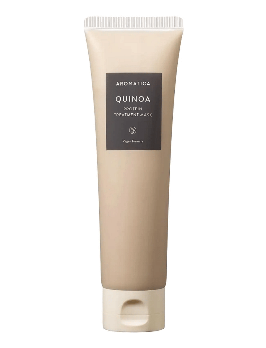Aromatica - Quinoa Protein Treatment Mask - juuksehooldused - clear - 1
