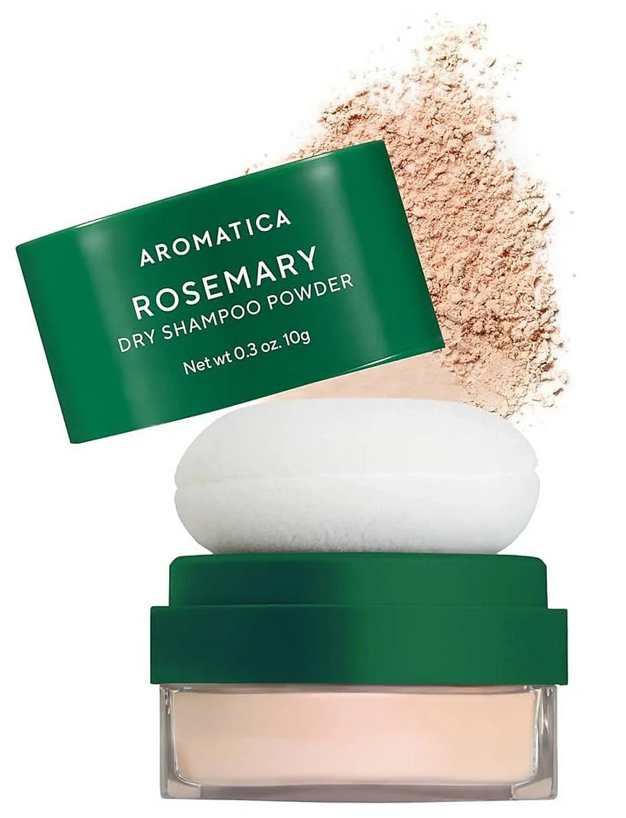 Aromatica - Rosemary Dry Shampoo Powder - kuivšampoon - clear - 2