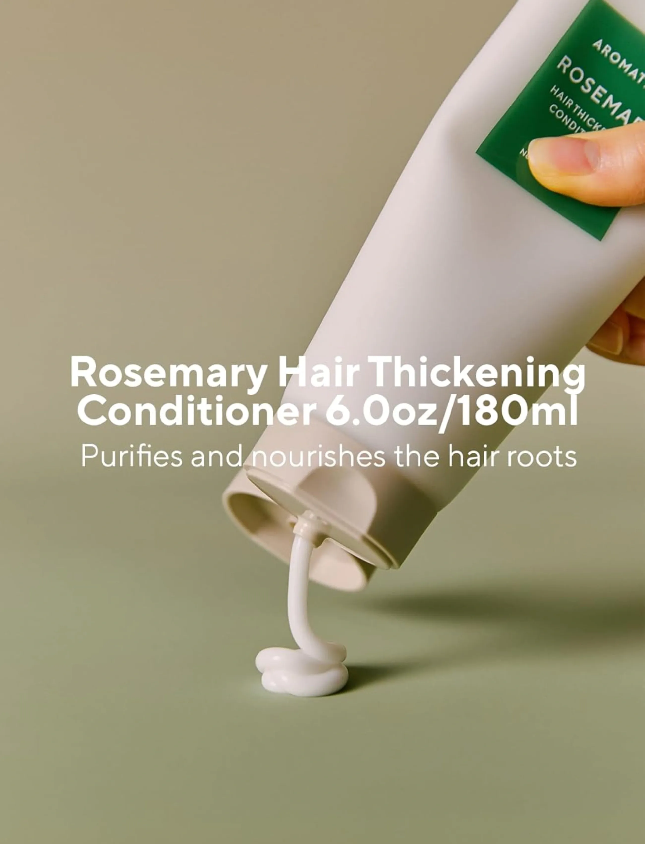 Aromatica Rosemary Hair Thickening Conditioner, 180 ml, Nude, Pleje > Balsam, Dame