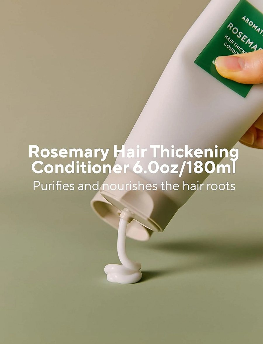 Aromatica - Rosemary Hair Thickening Conditioner - palsam - clear - 0