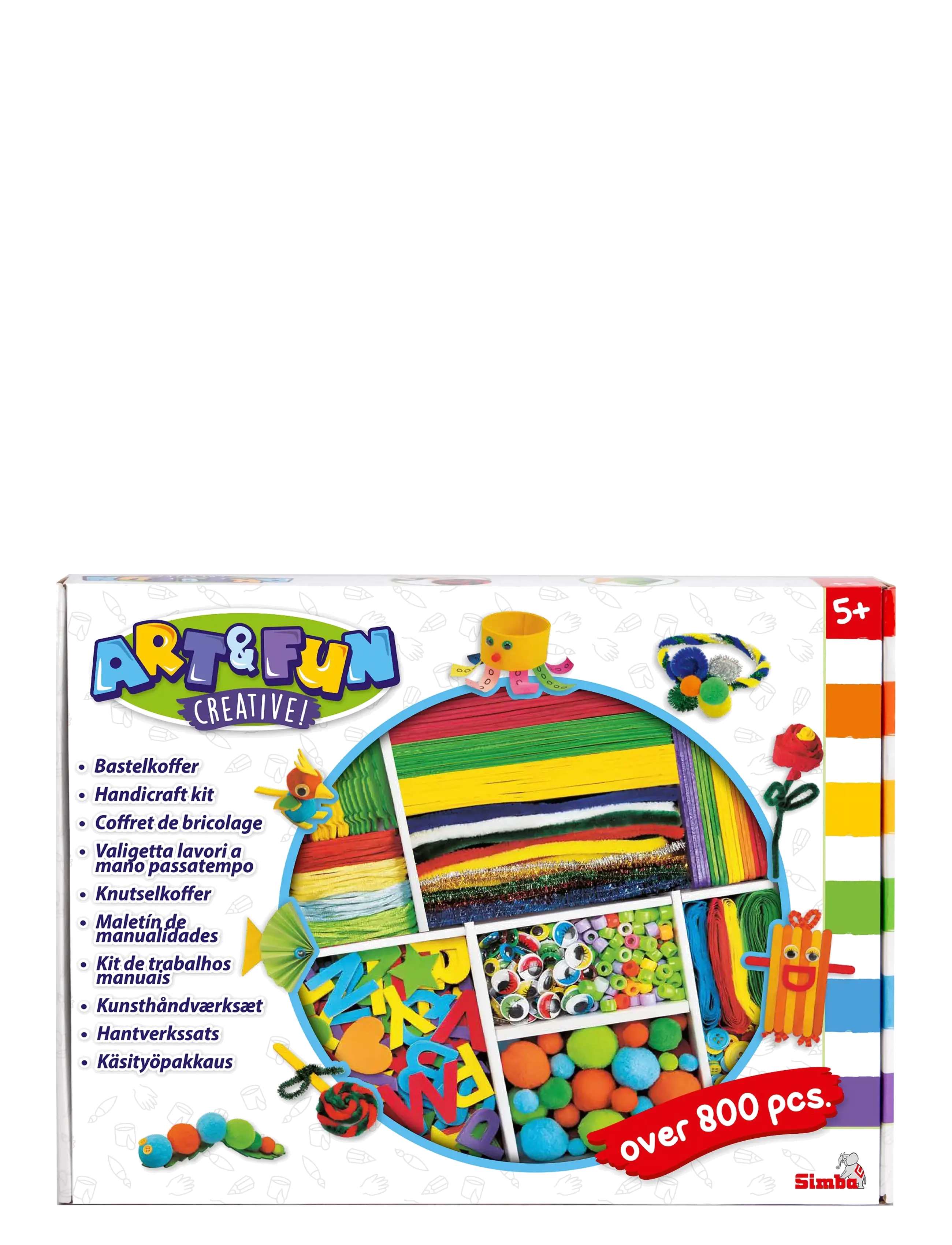 Art & Fun - Art & Fun Handicraft Box - craft sets - multicolor - 1