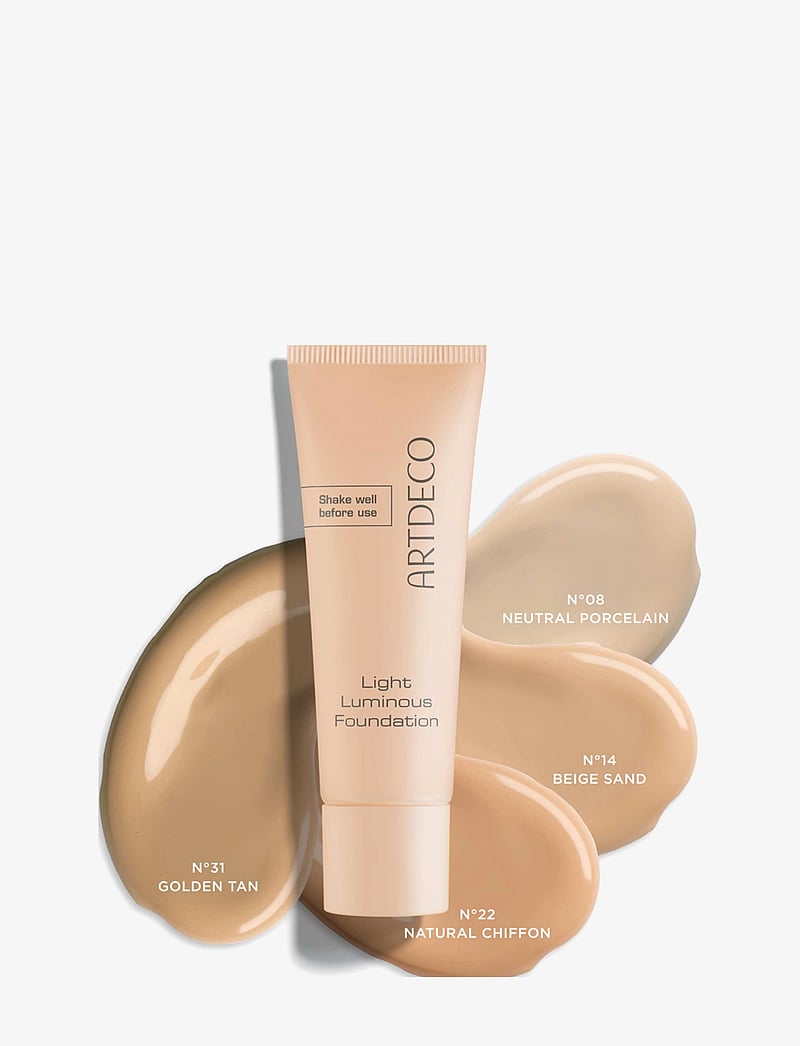 Artdeco - Light Luminous Foundation - klár fyrir stefnumótið - 45 gentle mahogany - 2