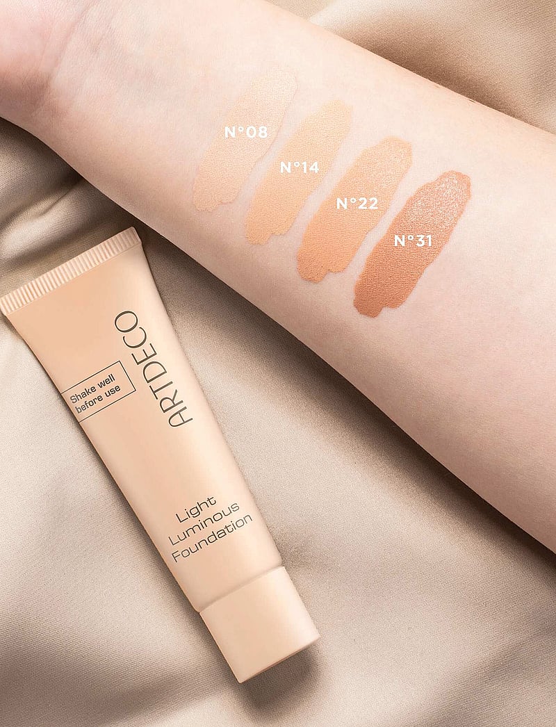 Artdeco - Light Luminous Foundation - klár fyrir stefnumótið - 45 gentle mahogany - 0