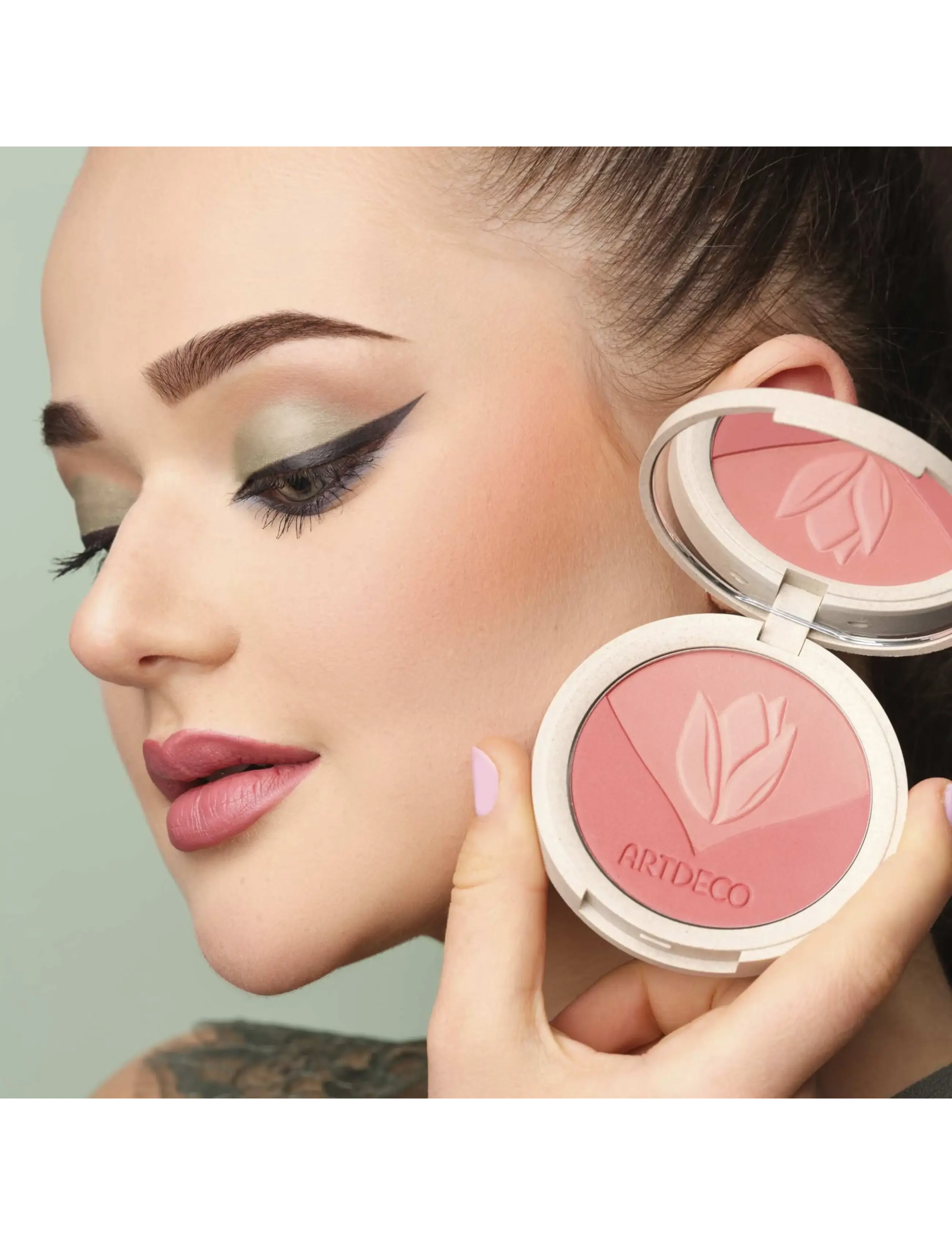 Artdeco - Natural Trio Blush - makeup - 04 rose garden - 3