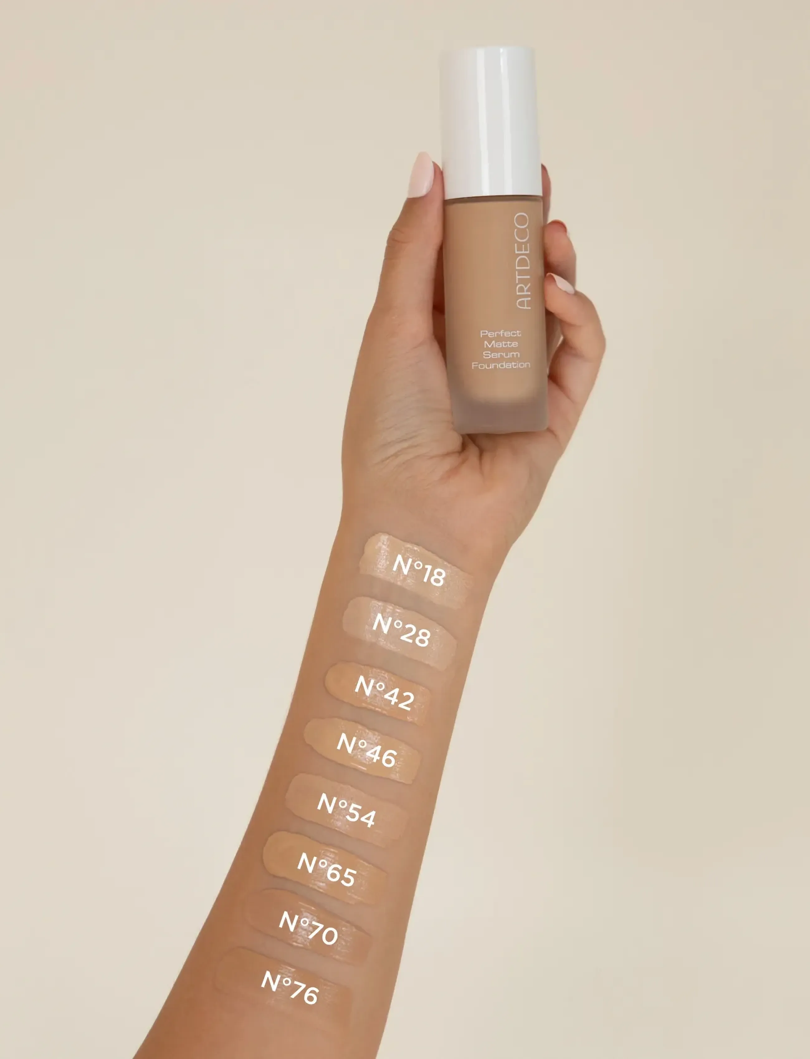 Artdeco - Perfect Matte Serum Foundation - smink - 28 cool beige - 0