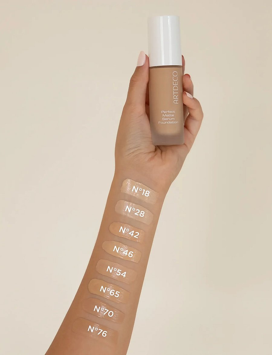 Artdeco - Perfect Matte Serum Foundation - makeup - 28 cool beige - 0