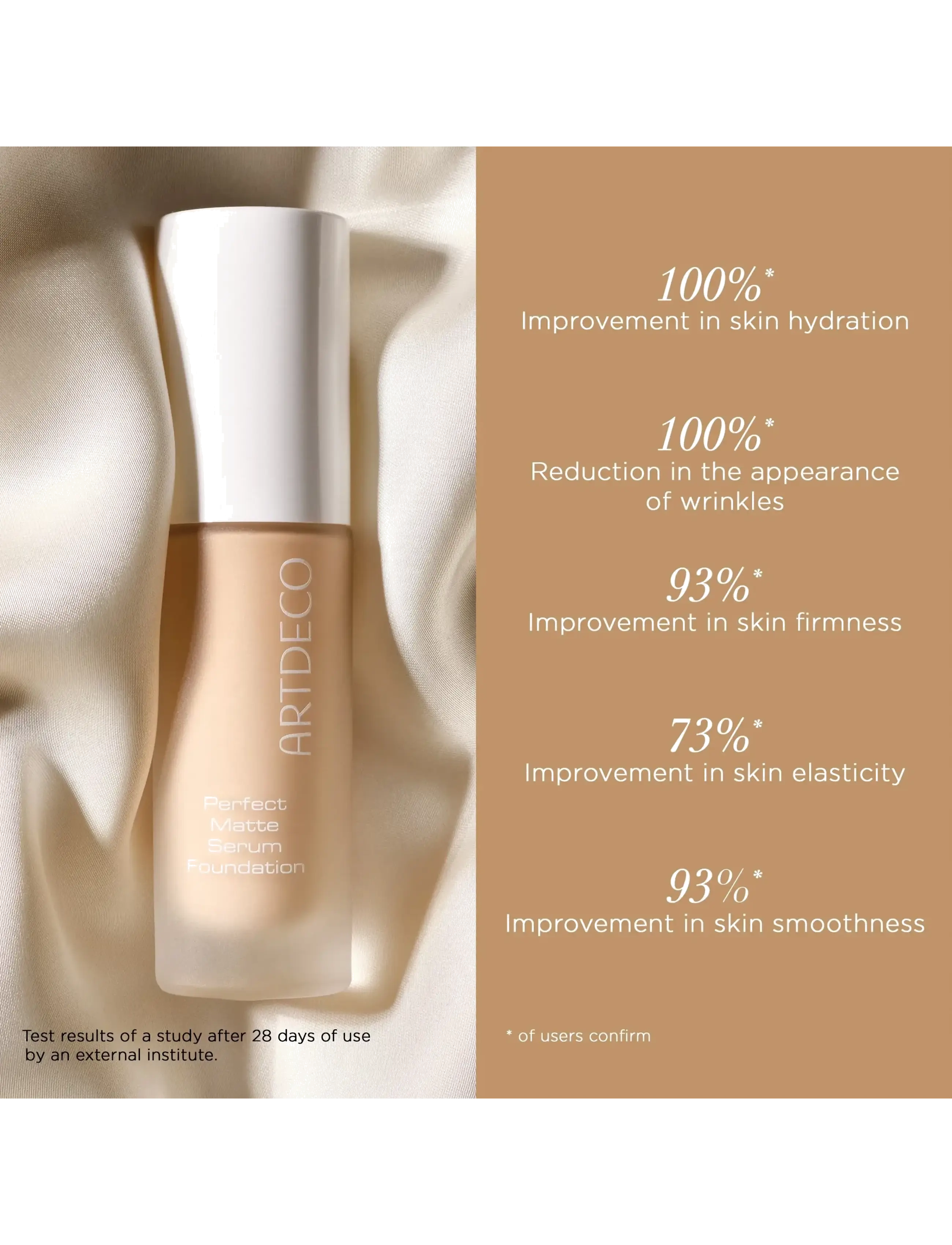 Artdeco - Perfect Matte Serum Foundation - smink - 28 cool beige - 3