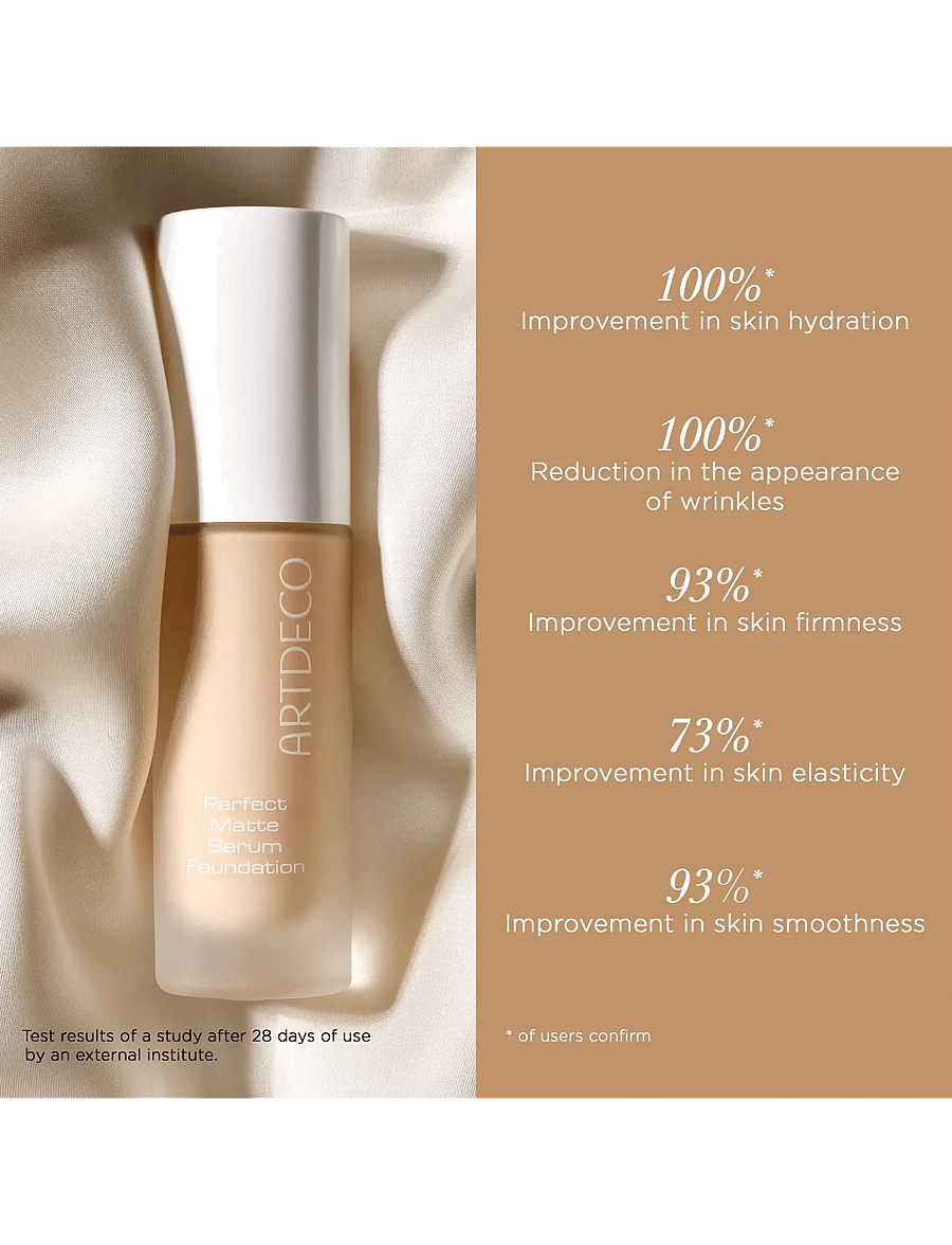 Artdeco - Perfect Matte Serum Foundation - makeup - 46 sand/neutral - 4