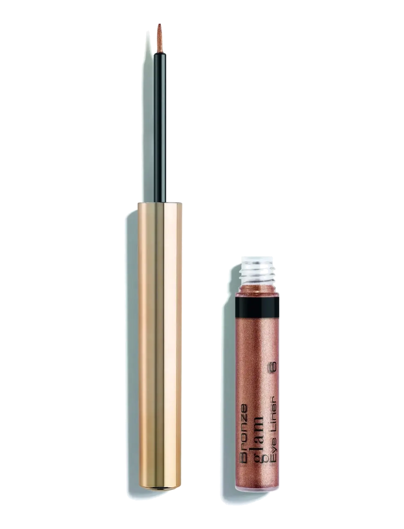 Artdeco - Long-wear Metallic Liquid Liner - förðunarvörur - 6 glam bronze - 1