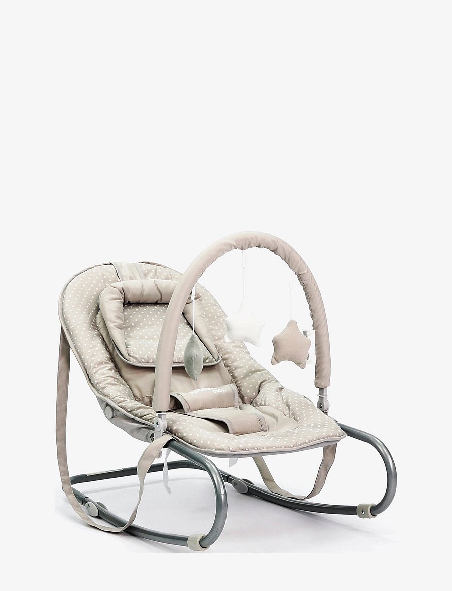 Asalvo - Asalvo Baby Bouncer Baby Stars, Beige - beige - 0