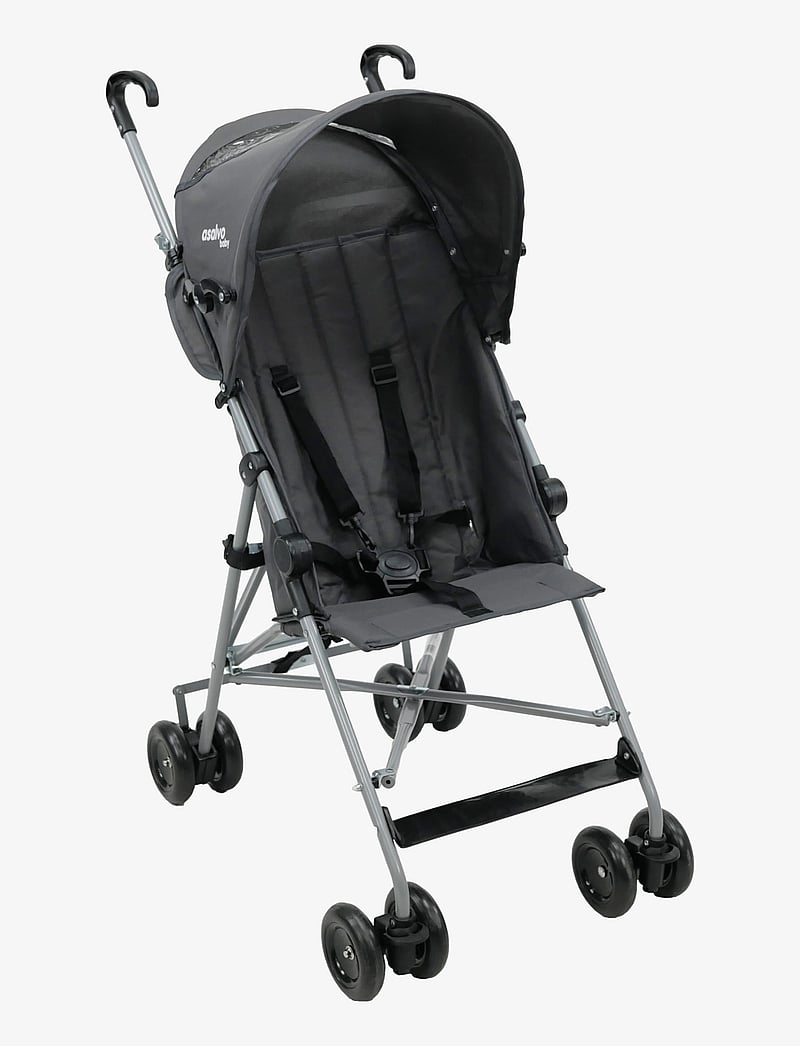 Asalvo - Asalvo Pushchair Moving, Coal - barnvagnar - grey - 0