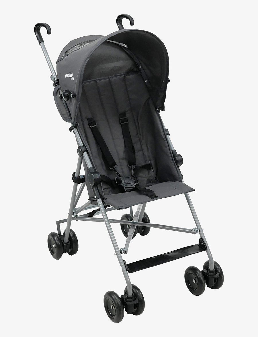 Asalvo - Asalvo Pushchair Moving, Coal - barnevogne - grey - 0
