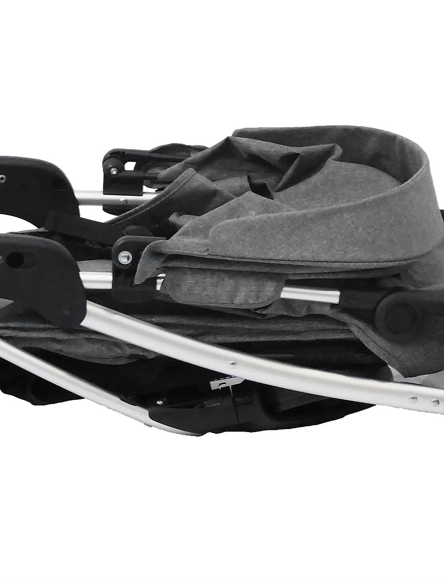 Asalvo - Asalvo Pushchair Paris, Grey - barnevogne - grey - 3