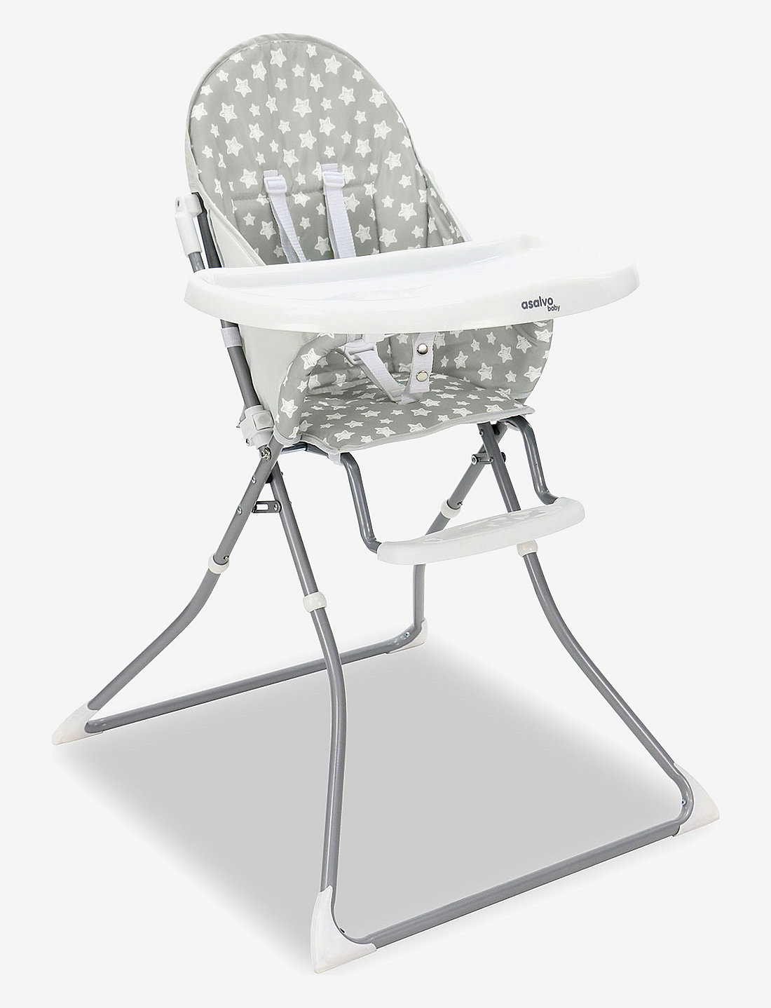 Asalvo Asalvo High Chair Quick Grey Stars Boozt