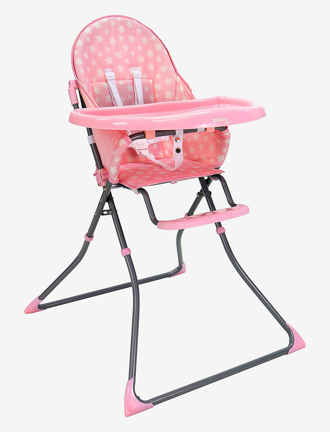 Pink baby high sales chair