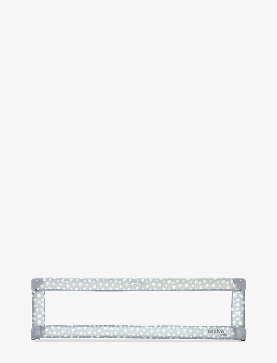 Asalvo - Asalvo Bed Guard 150 cm, Grey Stars - grey - 0