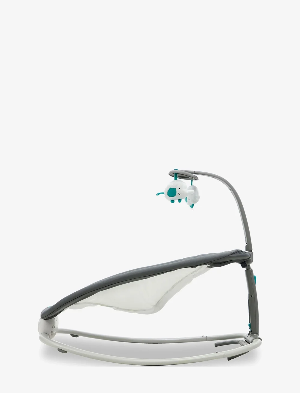 Asalvo - Asalvo Baby Bouncer Fold Elephant, Aqua - babywippen & babyschaukeln - aqua - 3