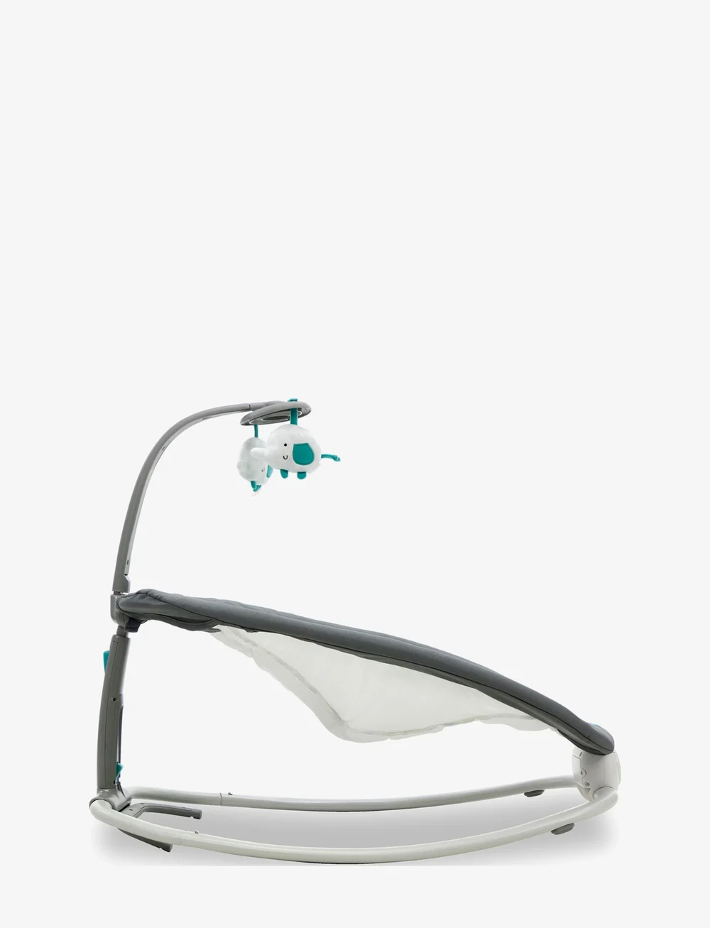 Asalvo - Asalvo Baby Bouncer Fold Elephant, Aqua - babywippen & babyschaukeln - aqua - 4