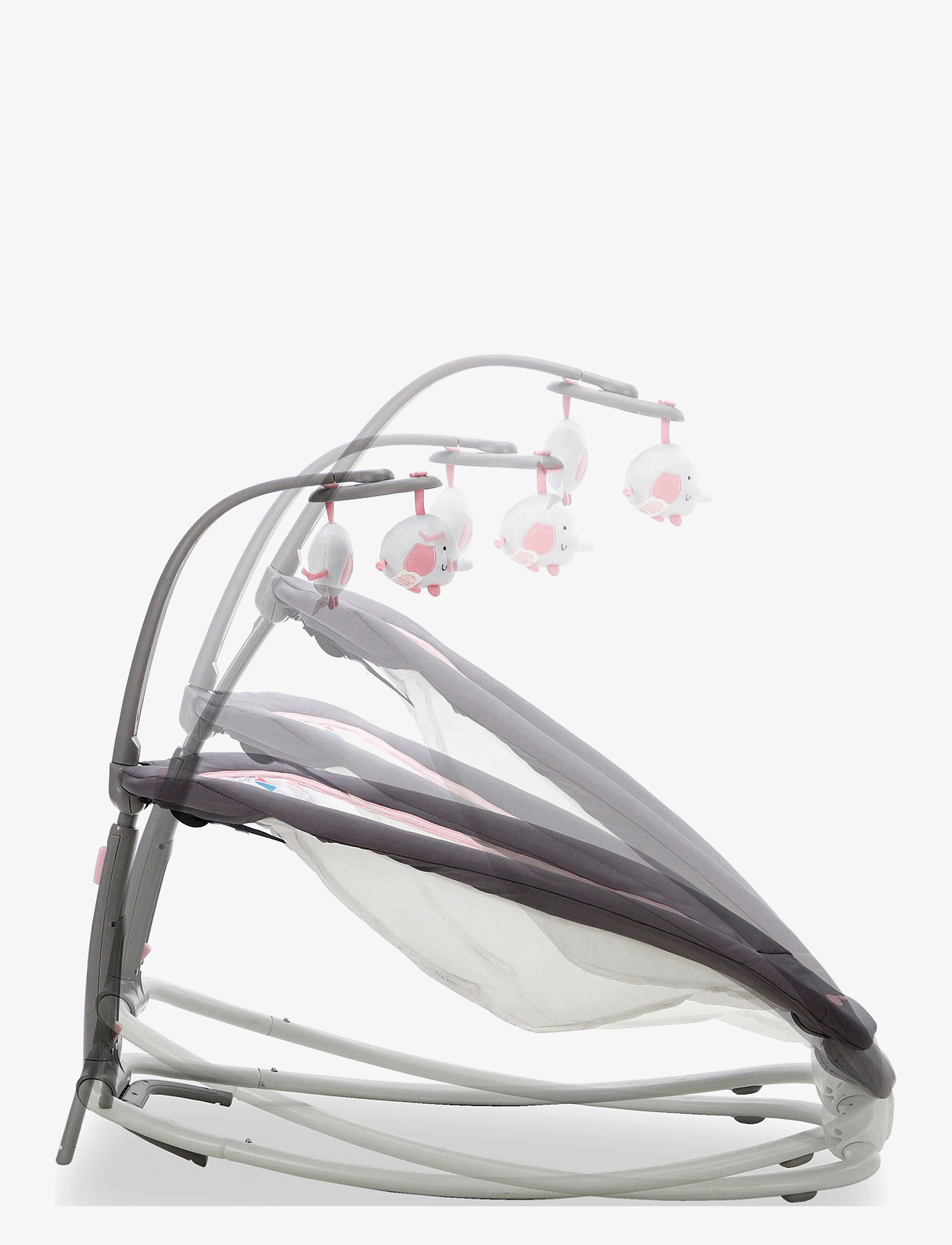 Asalvo - Asalvo Baby Bouncer Fold Birds, Pink - børn - pink - 5