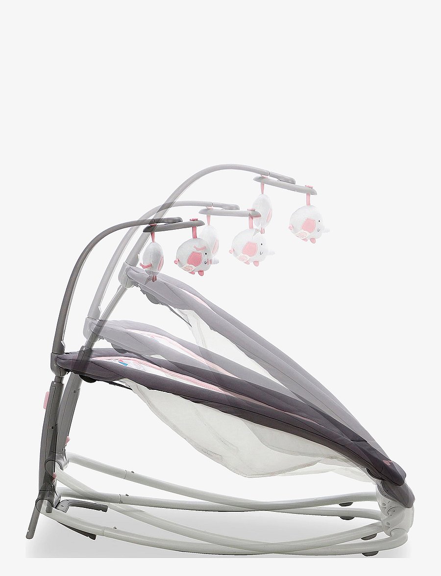 Asalvo - Asalvo Baby Bouncer Fold Birds, Pink - lapsed - pink - 5